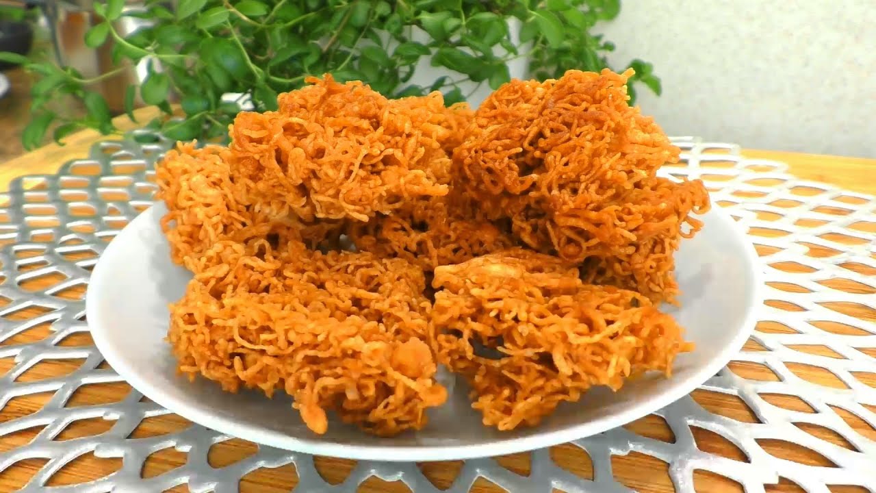 Хрустящий хворост "птичьи гнёзда", ну-у очень хрустящий без молока и ...