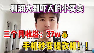 【网赚野路子】利润大到吓人的小买卖!三个月收溢37萬,手机秒变提款机!#副业 #tiktok #干货 #跨境电商