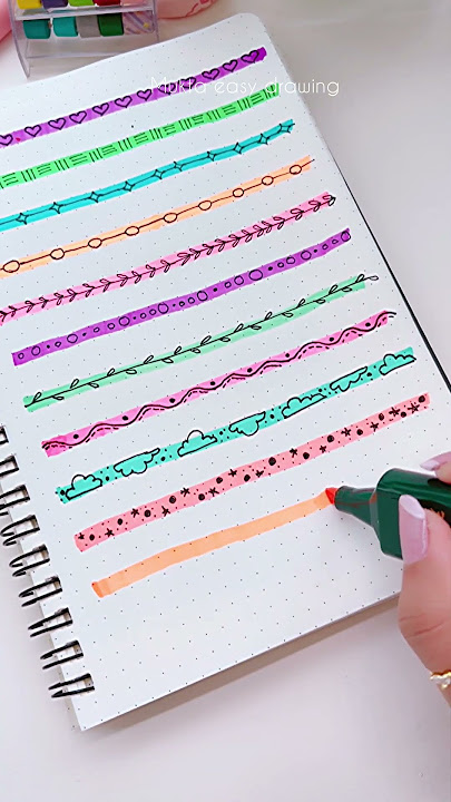 Sizzix Lifestyle - How to Decorate Book with Washi Tape (Back to School) 