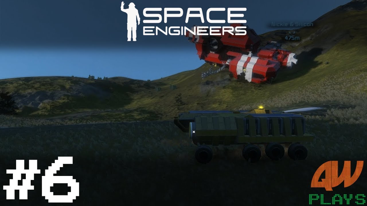 Space Engineers: Survival Mode Let’s Play | S2 #6 | Scouting for a Base ...