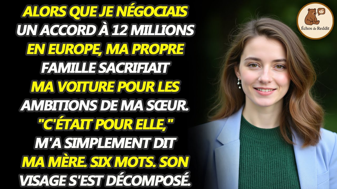 Mes parents ont mis en gage la voiture de mes rêves pour ma sœur - ils l'ont regretté quand je l'ai