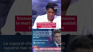 Liban : Emmanuel Macron annonce la mort d'un deuxième soldat français｜TF1 INFO