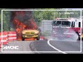 Crews fight vehicle fire on I-485 in Pineville
