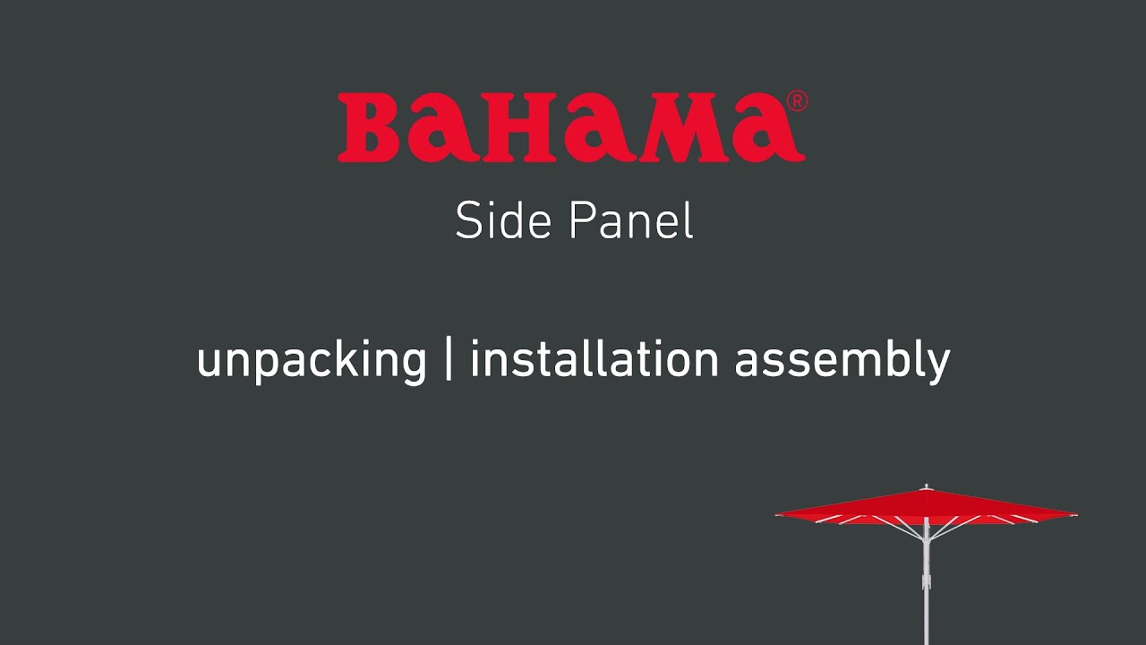 Additional Features Side Panels: unpacking | installation assembly ...