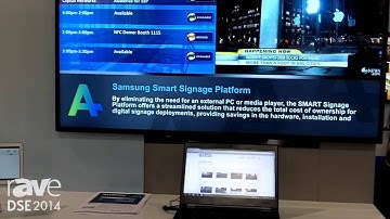 DSE 2014: Capital Networks Shows Audience Platform For Samsung Smart Signage Platform