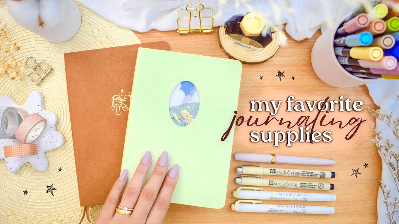 10 Must Have Bullet Journal Supplies