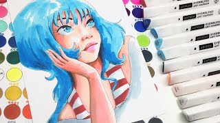 Arteza Everblend Art Markers 120- speed painting/drawing