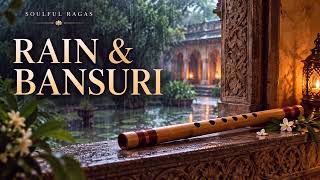 Rain on the Courtyard | Bansuri Music for Reading & Rest screenshot 1