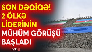 SON DƏQİQƏ! Prezident İlham Əliyev İranla sərhəddə: İbrahim Rəisi ilə kritik görüş keçirilir - CANLI