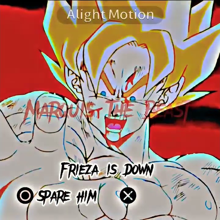 Frieza is down                      (Save him or end him)