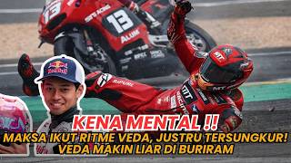 NIAT KEJAR VEDA !! PEMBALAP INI CRASH KARENA SETUP MOTOR BERMASALAH DI TES MOTO3 THAILAND HARI INI