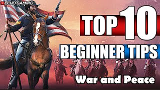 Top 10 Tips for NEW Players in War and Peace American Civil War screenshot 1