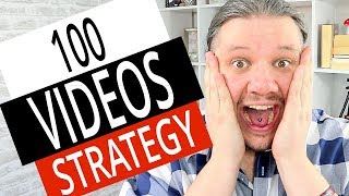 Grow Your YouTube Channel - 100 Videos To Success YouTube Growth Strategy 2019 (DEEP DIVE)