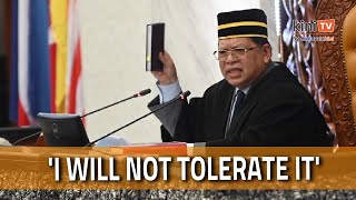 No more using ‘kafir’ and ‘Zionist’ labels against MPs in Dewan Rakyat, says Speaker