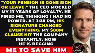 The CEO Threatened To Revoke My Pension — Then My $88M Liquidation Clause Activated