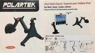 Unboxing Polartek Ipad Tablet Stand / Soporte Para Tableta / Ipad # 14