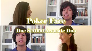 Poker Face - 4 Voices Acoustic Cover