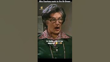 Miss Courtney fires Mr.Brown | Mind Your Language #comedy #series #english #sitcom #learnenglish