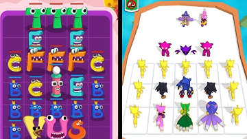 Merge Alphabet Lore vs Merge Super Monster Battle ⭐ Gameplay Walkthrough