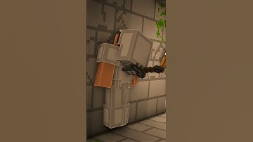 Minecraft but Herobrine Guards the Portal #shorts #minecraft