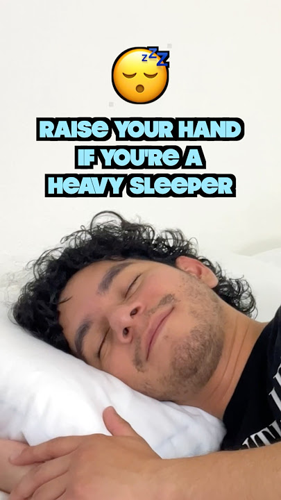 Sleeping through alarms…