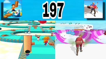 Shortcut Run VS Girl Rider: GameplayWalkthrough All Levels ( part 197)