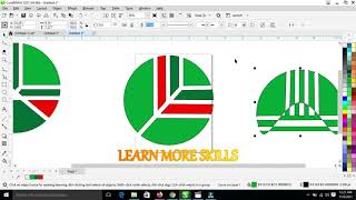 HOW TO DESIGN LOGO IN CORELDRAW BY USING ERASER TOOL