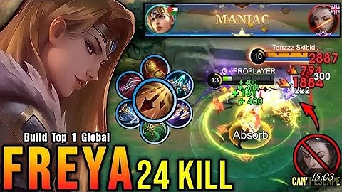 23 Kills +MANIAC!! Wanwan Monster Gold Laner🔥  (New Build) Build Top 1 Global wanwan MLBB