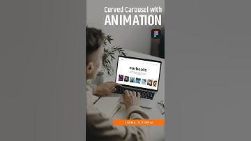 How to Design a Curved Carousels - #figmatutorial