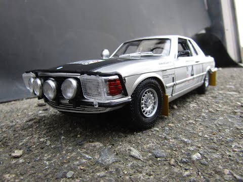 Mercedes-Benz - カスタム品 1/18 Ricko メルセデス ベンツ 500 SLC ラリー Mercedes-Benz - カスタム品 1/18 Ricko メルセデス ベンツ 500