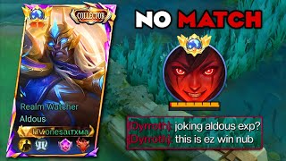 ALDOUS SECRET TRICK TO HUMBLED THIS ARROGANT ENEMY IN SOLO RANKED!!🔥 ALDOUS BEST DAMAGE BUILD 2026