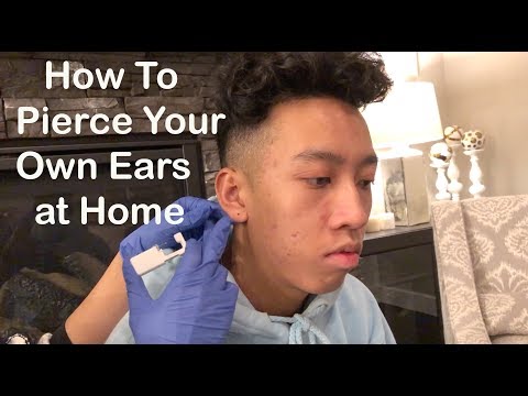 Come Pierce vostre orecchie At Home per $ 5