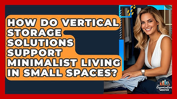 How Do Vertical Storage Solutions Support Minimalist Living In Small Spaces?