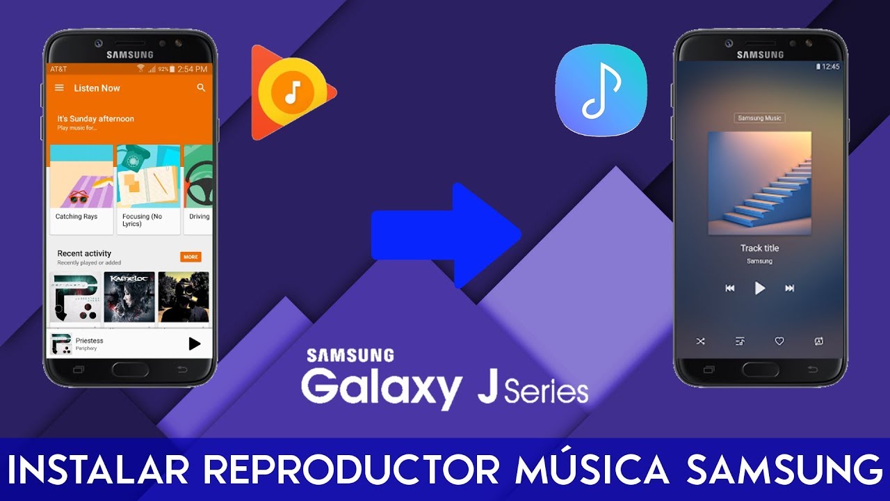 Como instalar el reproductor de Música de Samsung | Andro UY - YouTube