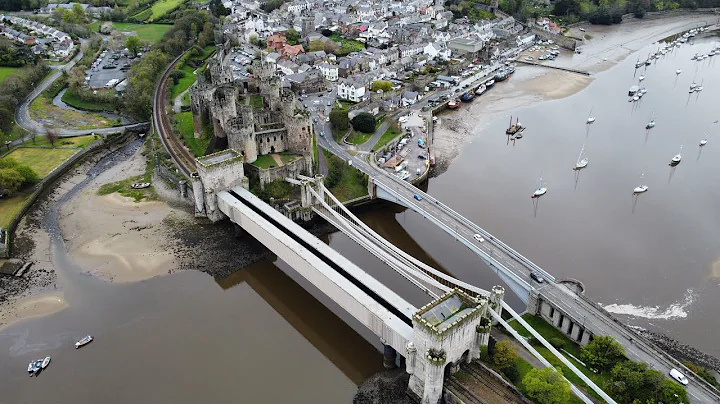 Conwy Castle North Wales 🏴󠁧󠁢󠁷󠁬󠁳󠁿, Dji mini 2 cinematic