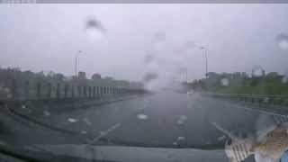 20140604-南二高北上273公里Altis失控