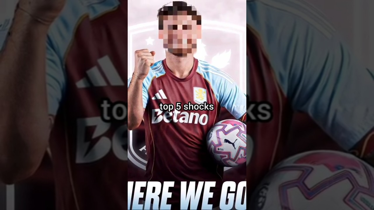 ⚡ Deadline Day Shocks: Top 5 Unexpected Transfers! #shorts #football #astonvilla #fullham #spurs