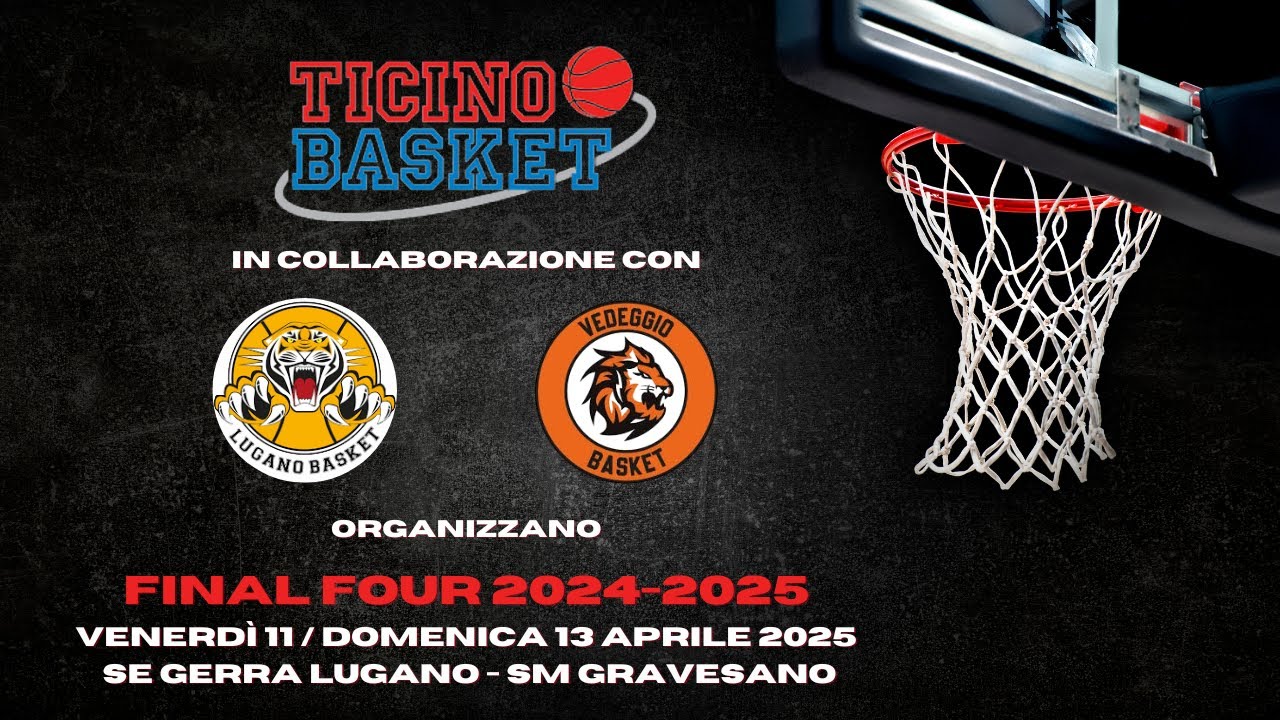 Final Four Ticinobasket 2024-2025: Finale U16 Maschile