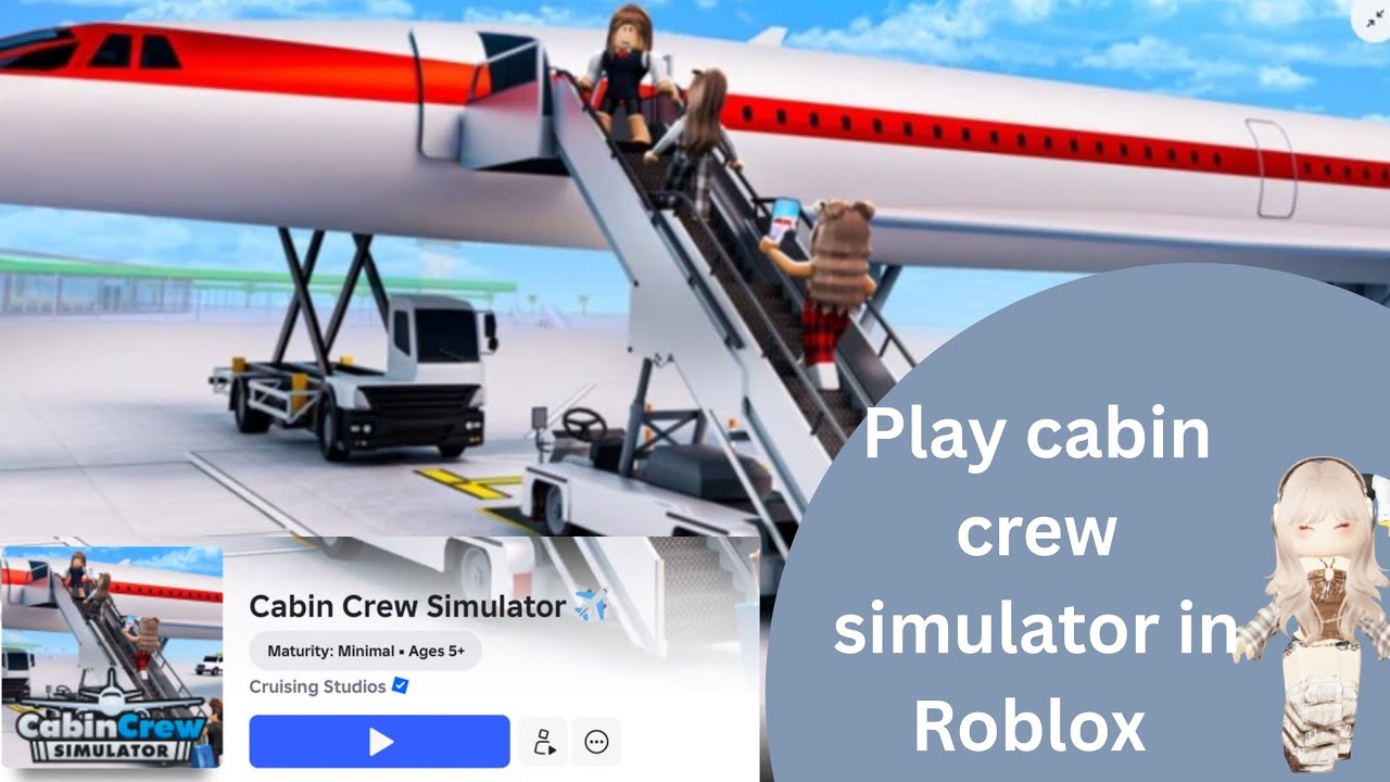 Play Cabin Crew Simulator of the first time ( episode 1)