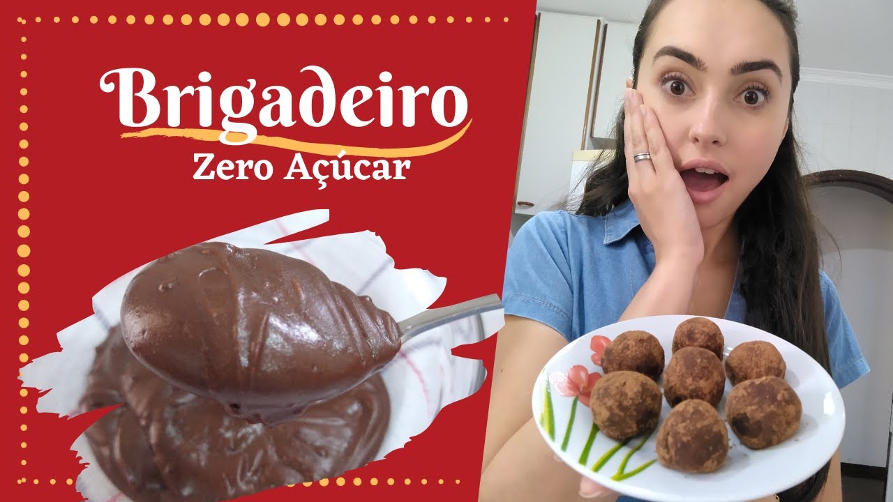 🍫 BRIGADEIRO Zero Açúcar  #diabetes #receitassaudaveis