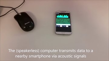 Fansmitter: Leaking Data from Air-Gap Computers (clip #1)