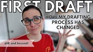 Hitting 40K!! + Chatting about First Drafts & How My Process Has Changed • Meredith E. Phillips