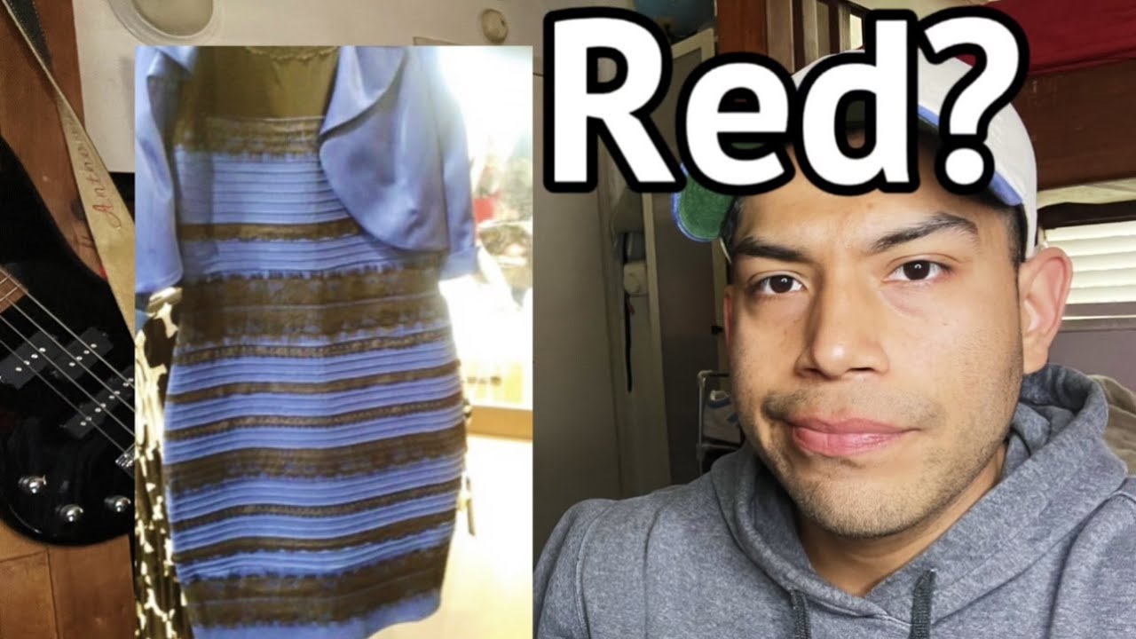 The TRUE COLOR of THE DRESS explained.... YouTube
