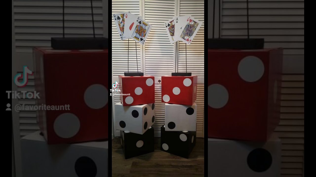 Giant card making for Party Props