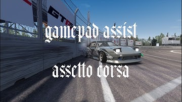 learn to drift in asseto corsa with gamepad fx