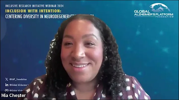 Inclusion with Intention: Centering Diversity in Neurodegenerative Research -Dr. Whitney Warton