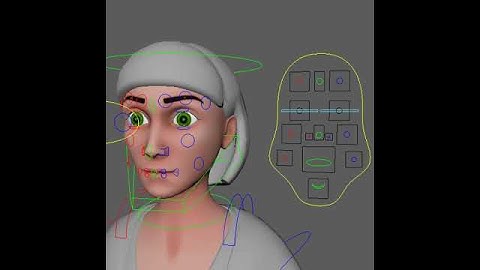 Jackie facial rig ROM