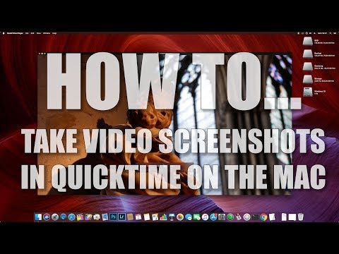 How to take screenshots in Quicktime on the Mac - Mac tips