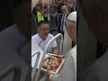 #papaleonexiv ad Acerra nelle immagini esclusive Vatican Media #shorts