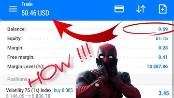 $0.69 to $50 Profit With Volatility 75 (1s) index | Breakdown and Strategy | Forex Trading